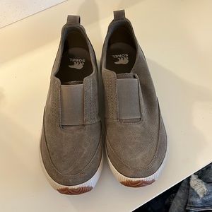 Sorel Out N About Slip On Suede Waterproof Sneaker